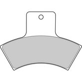 Pastiglie Freno Ferodo Off-Road FDB2121SG Posteriore per POLARIS SCRAMBLER 500 500 2000 - 2004